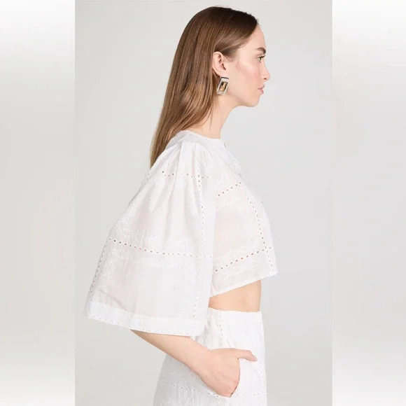 Elegant White Blouse for Women - Picture 5 of 9